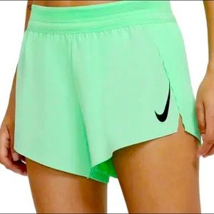 NIKE Aeroswift Women’s Running Shorts Green